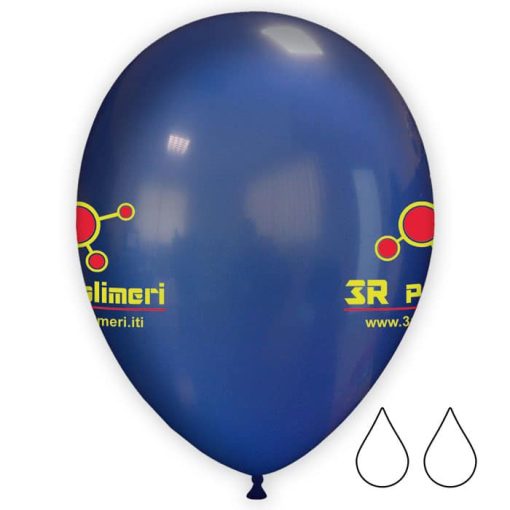 Palloncini personalizzati standard stampa 2 lati 2 colori