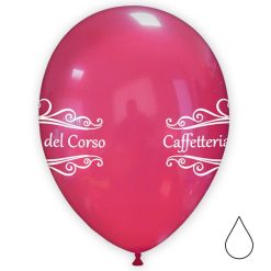 Palloncini pubblicitari metallizzati stampa 2 lati 1 colore