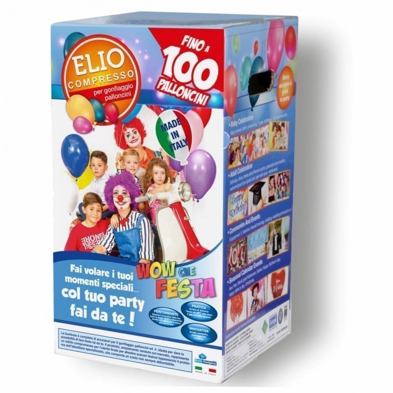 Bombola elio XL usa e getta 100 palloncini