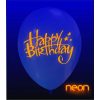 palloncini happy birthday stampa neon