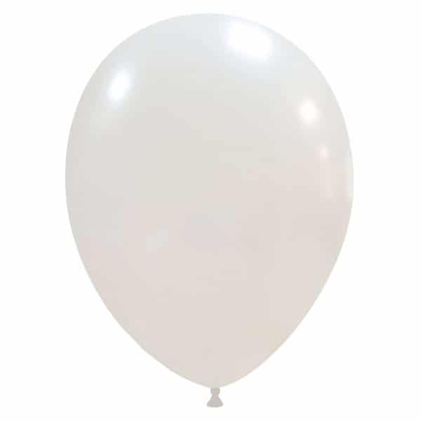 palloncini colore metallizzati bianco