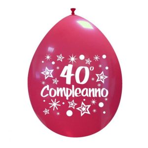 Palloncini compleanno 40° Compleanno