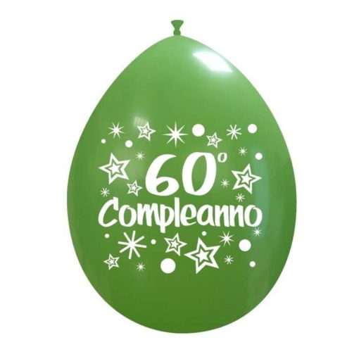 Palloncini compleanno 60° Compleanno