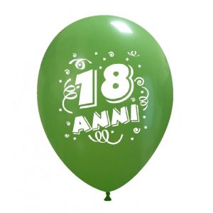 Palloncini compleanno 18 Anni