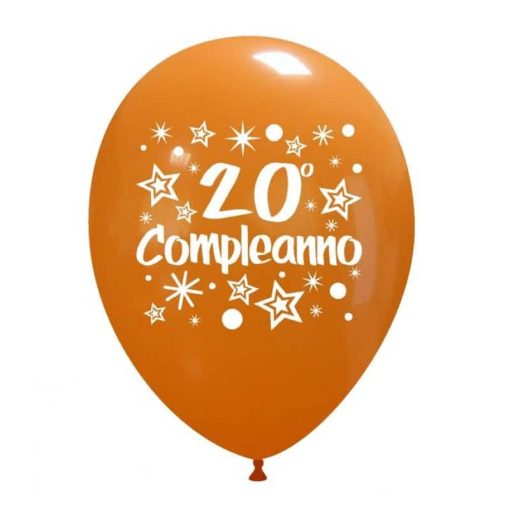 Palloncini compleanno 20° Compleanno