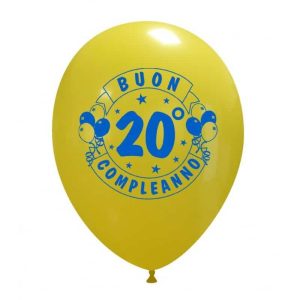 Palloncini compleanno 20° Compleanno
