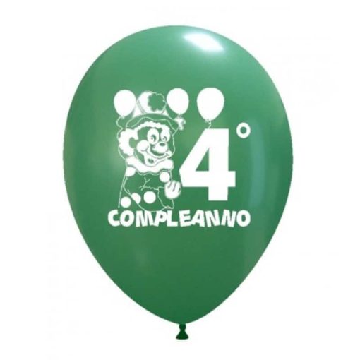 Palloncini compleanno 4° Compleanno