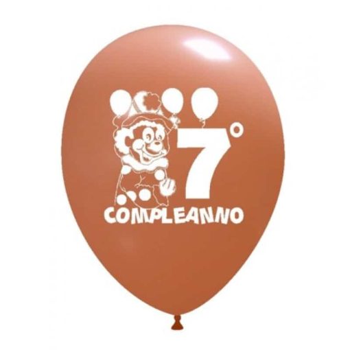 Palloncini compleanno 7° Compleanno