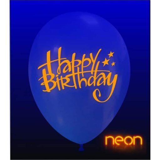 Palloncini compleanno Happy Birthday Neon