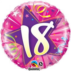 Palloncini compleanno 18 Compleanno (18”)
