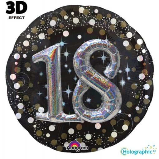 Palloncini compleanno 18 Compleanno Scintillante Multi Balloon 32