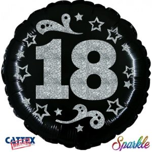 Palloncini compleanno 18 anni Sparkle (18”)