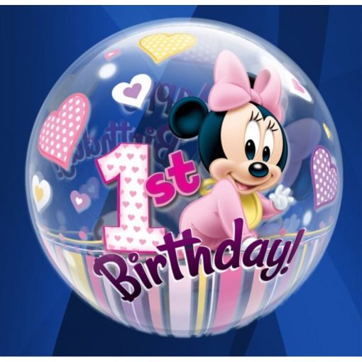 Palloncini compleanno 1st Birthday Minnie 22