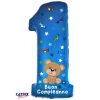 Palloncini compleanno 1° Compleanno Orsetto Supershape 40