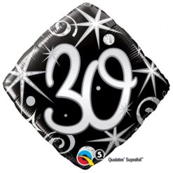 Palloncini compleanno 30 BIrthday Diamante (18”)