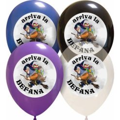 Palloncini varie - arriva la befana