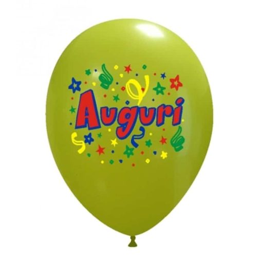 Palloncini auguri auguri 4 colori