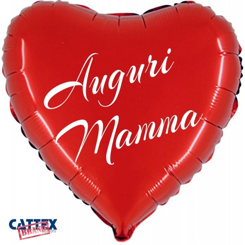 Palloncini Mylar Vari Auguri Mamma 18 Wiprint