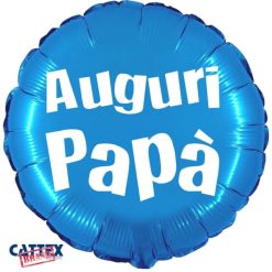 Palloncini mylar vari Auguri Papà (18”)