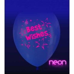 Palloncini auguri - best wishes neon