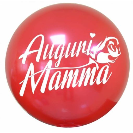 Palloncini compleanno Bubble Party Chrome Auguri Mamma 18