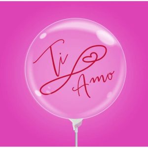 Palloncini amore - bubble party - ti amo (10”)