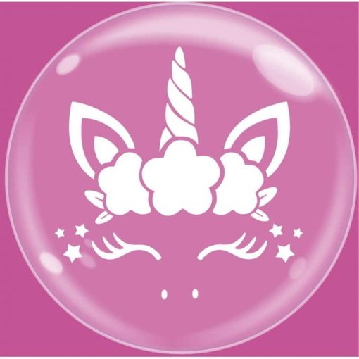 Palloncini bubbles bubble party unicorno 24