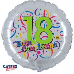 Palloncini compleanno Buon 18° Compleanno (18”)