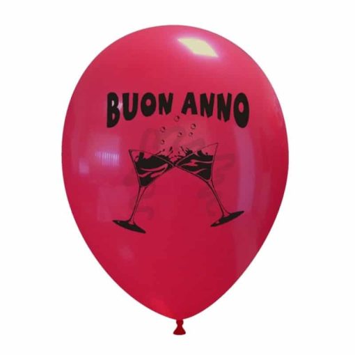 Palloncini natalizi buon anno cin cin