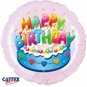 Palloncini Compleanno - Buon Compleanno Celeste (18”)