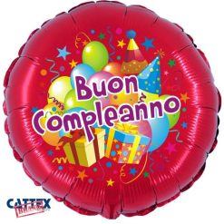 Palloncini Compleanno - Buon Compleanno Festa (18”)