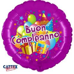 Palloncini Compleanno - Buon Compleanno Festa (18”)