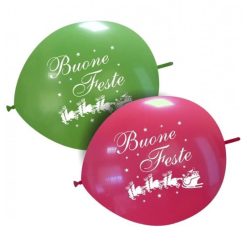 Palloncini natalizi - buone feste