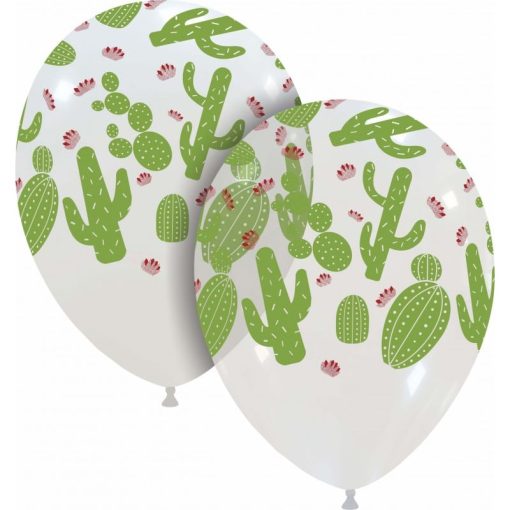 Palloncini stampa globo cactus colorato