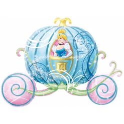 Palloncini mylar Personaggi Carrozza Cenerentola (33")