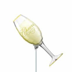 Palloncini natalizi - champagne cheers minishape (14”)