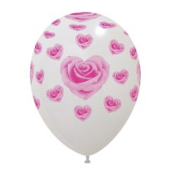 Palloncini amore - cuori di rose