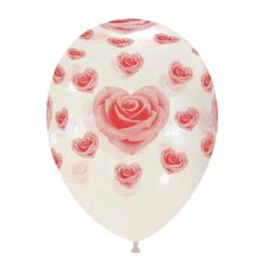 Palloncini amore - cuori di rose