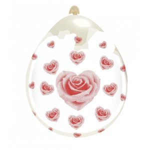 Palloncini amore - cuori rose