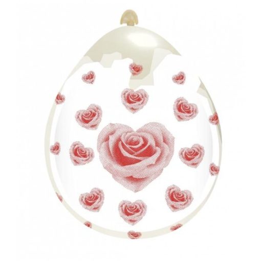 Palloncini amore cuori rose