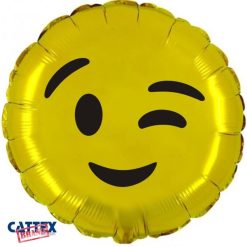 Palloncini mylar vari Emoji Occhiolino (18”)