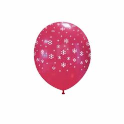 Palloncini natalizi - fiocchi di neve