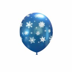 Palloncini natalizi - fiocchi di neve ghiacciati