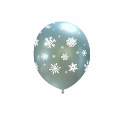 Palloncini natalizi - fiocchi di neve ghiacciati