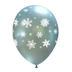 Palloncini natalizi - fiocchi di neve ghiacciati