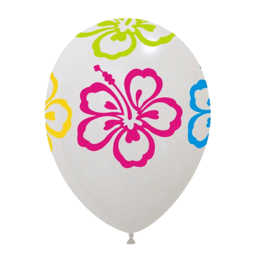 Palloncini stampa globo fiore