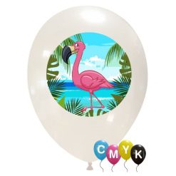 Palloncini animali - flamingo - full color (cmyk)