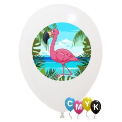 Palloncini animali - flamingo - full color (cmyk)