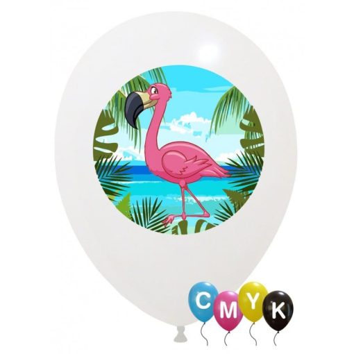 Palloncini animali flamingo full color cmyk