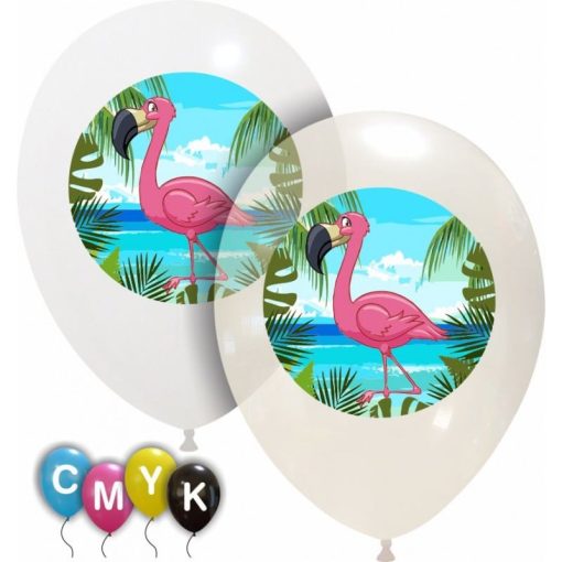 Palloncini animali flamingo full color cmyk